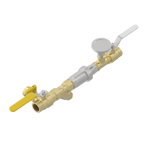 CircuitSolver® Union Assembly with Strainer, WDV & Thermometer