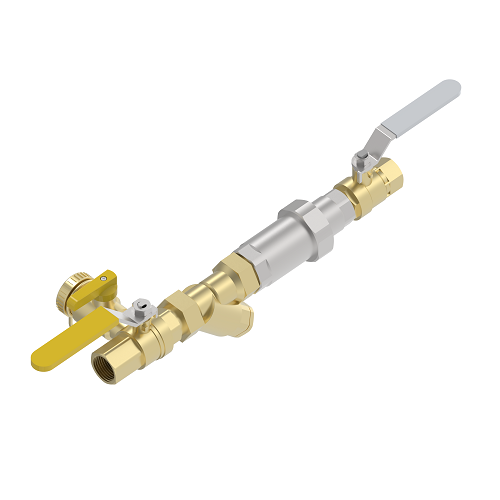 CircuitSolver® Union Assembly with Strainer and Webstone Drain Valve
