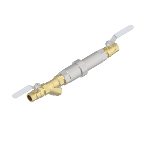 CircuitSolver® Union Assembly Thermal Disinfection Dual Valve
